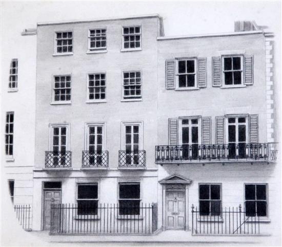Arthur Ernest Barbosa (1908-1995) Regency couple; Book jacket design and Park Street largest 11 x 8.5in., unframed